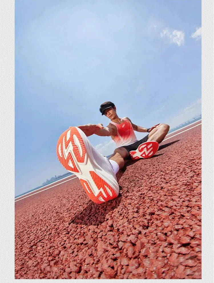 QIAODAN TG1.0 Men's 2025 Marathon Racing Shoes Shock Absorbing High Rebound Distance Training Running Sneakers QDB023253285