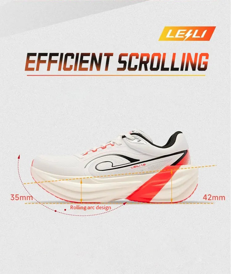 QIAODAN TG1.0 Men's 2025 Marathon Racing Shoes Shock Absorbing High Rebound Distance Training Running Sneakers QDB023253285