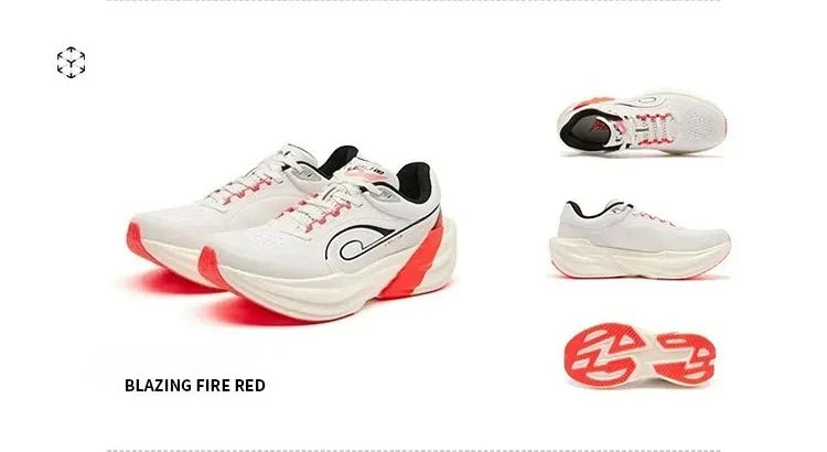 QIAODAN TG1.0 Men's 2025 Marathon Racing Shoes Shock Absorbing High Rebound Distance Training Running Sneakers QDB023253285