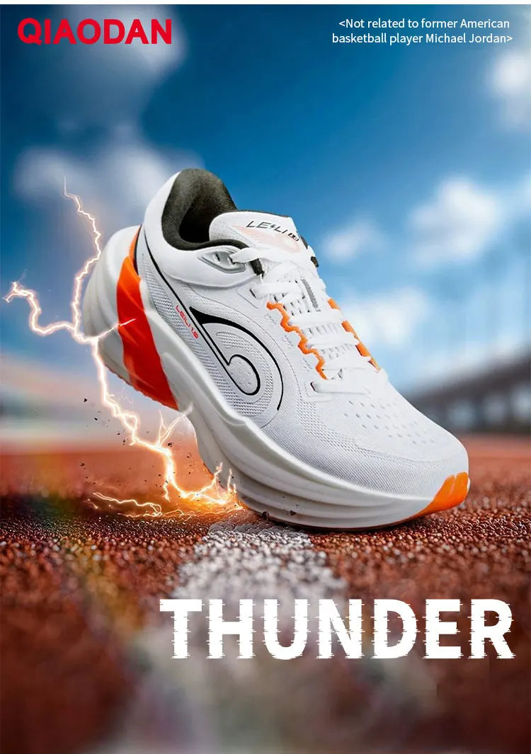 QIAODAN TG1.0 Men's 2025 Marathon Racing Shoes Shock Absorbing High Rebound Distance Training Running Sneakers QDB023253285